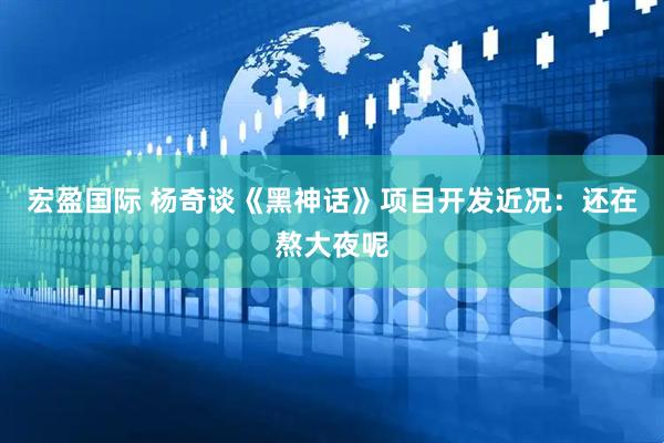 宏盈国际 杨奇谈《黑神话》项目开发近况：还在熬大夜呢