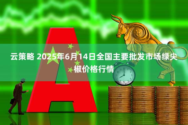 云策略 2025年6月14日全国主要批发市场绿尖椒价格行情